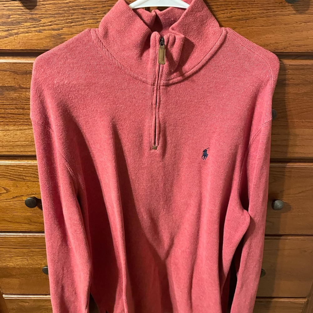 Polo Quarter Zip Pullover